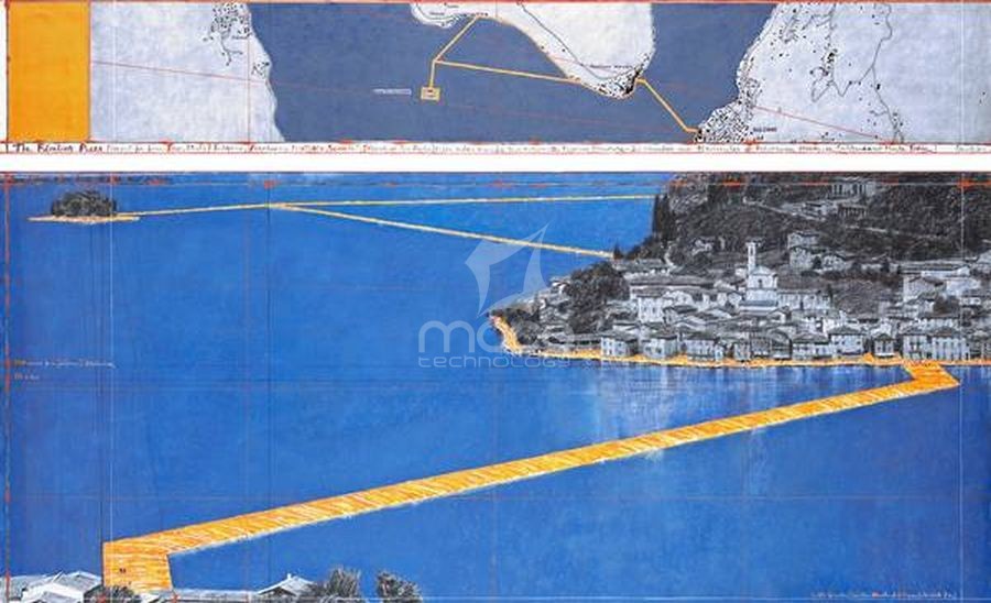The floating piers Christo