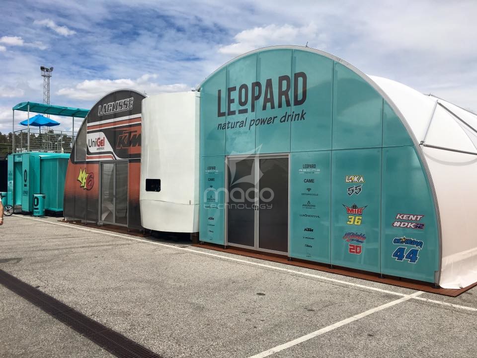 Hospitality "SPACE" per Team Laglisse e Team Leopard 2016